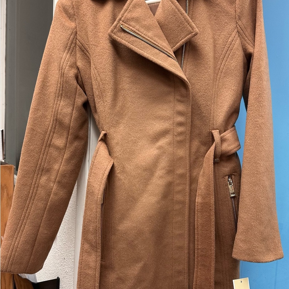 Michael Kors Dark Camel Coat